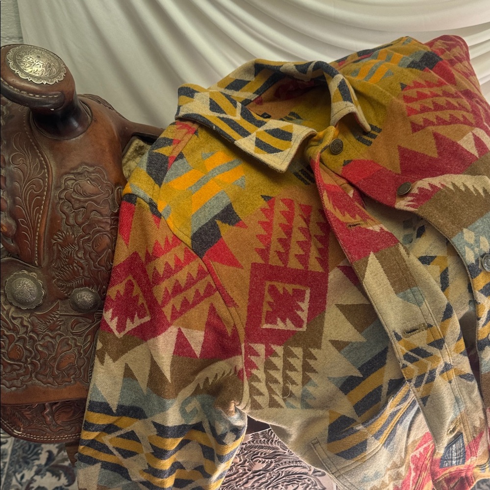 Pendleton Multicolor Geometric Jacket - image 1